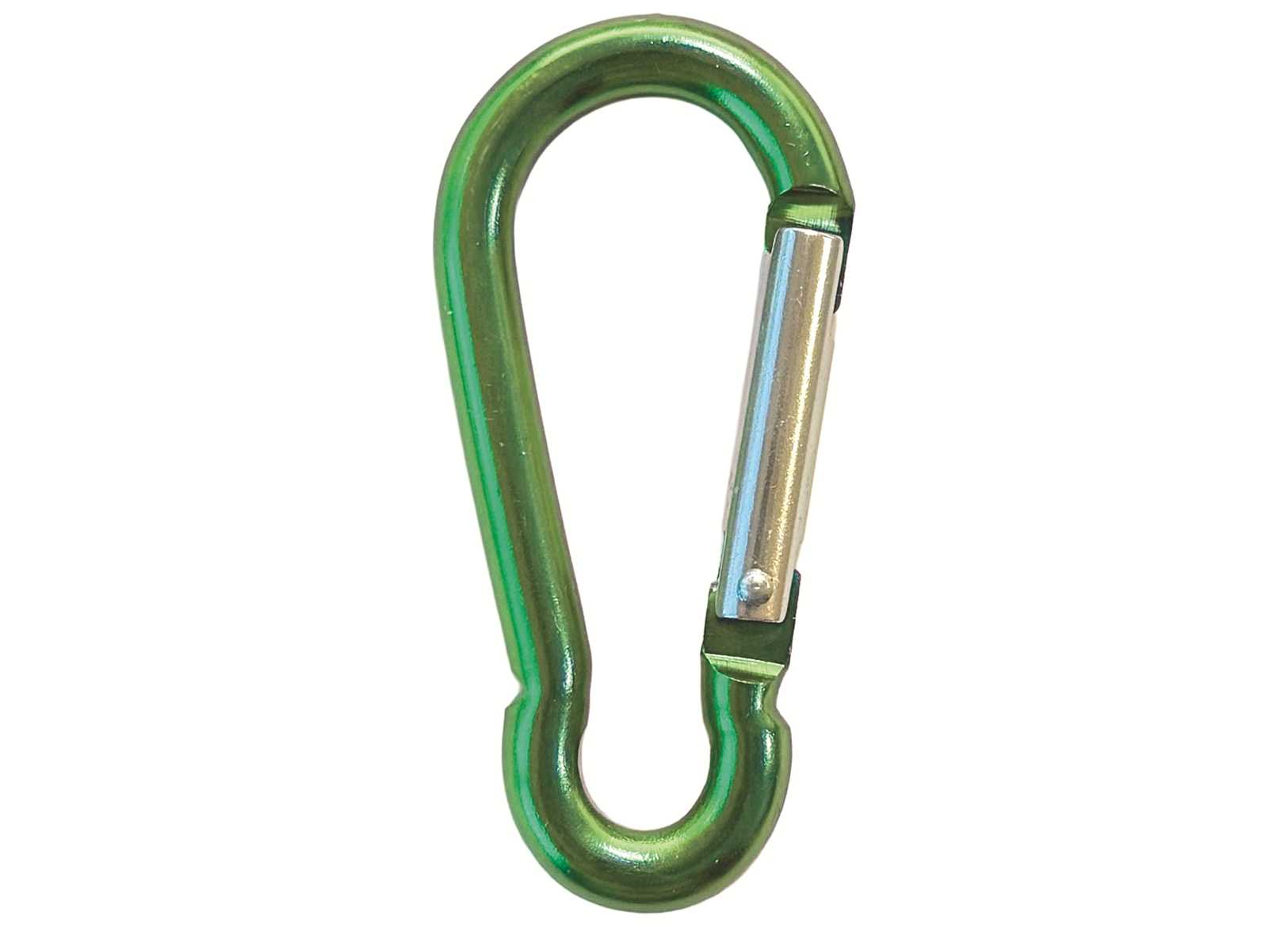 Image Moschettone Fireman &Oslash;8mm Alluminio Anodizzato Verde