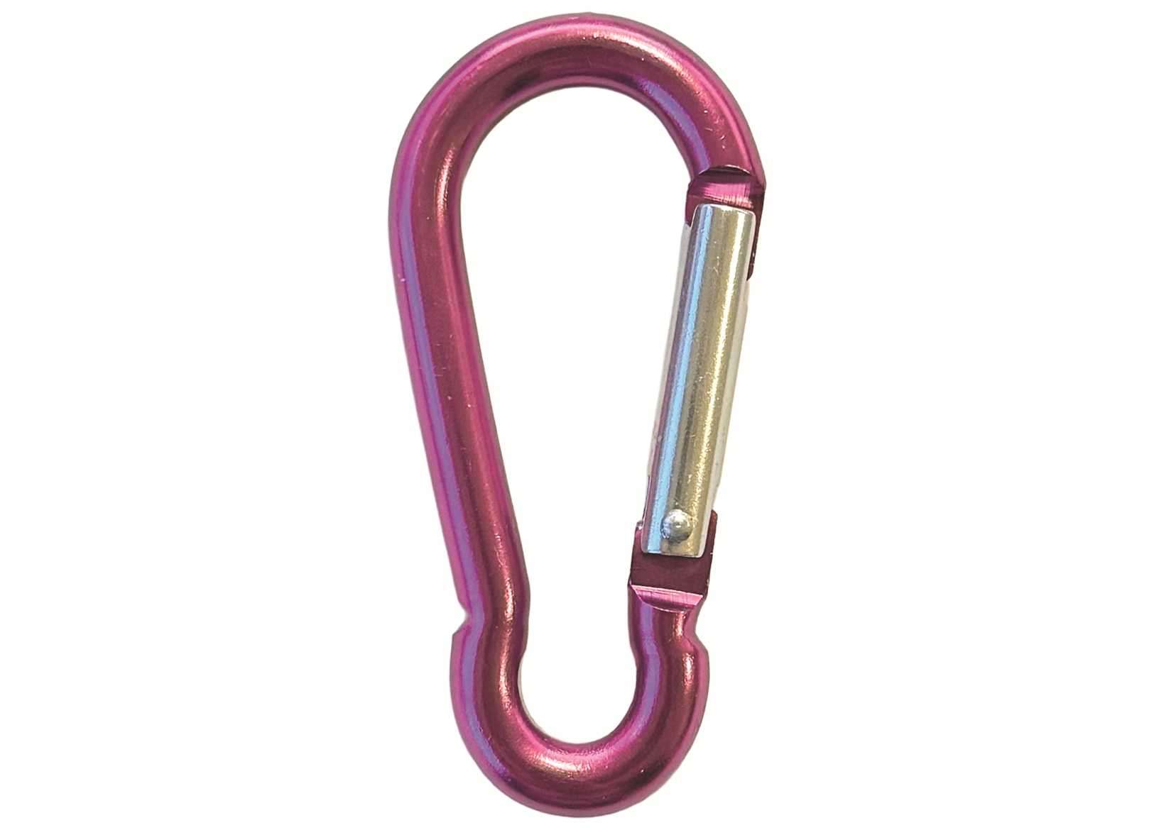 Image Moschettone Fireman &Oslash;6mm Alluminio Anodizzato Rosa