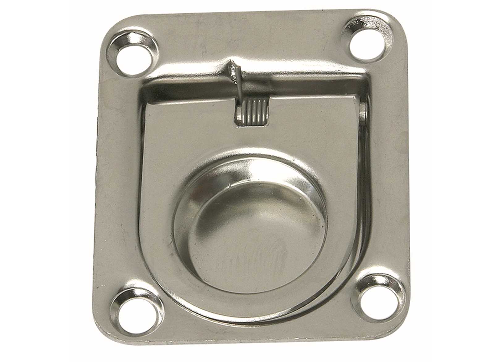 Image Maniglia Alzapagliolo con Molla 38x40mm Acciaio Inox