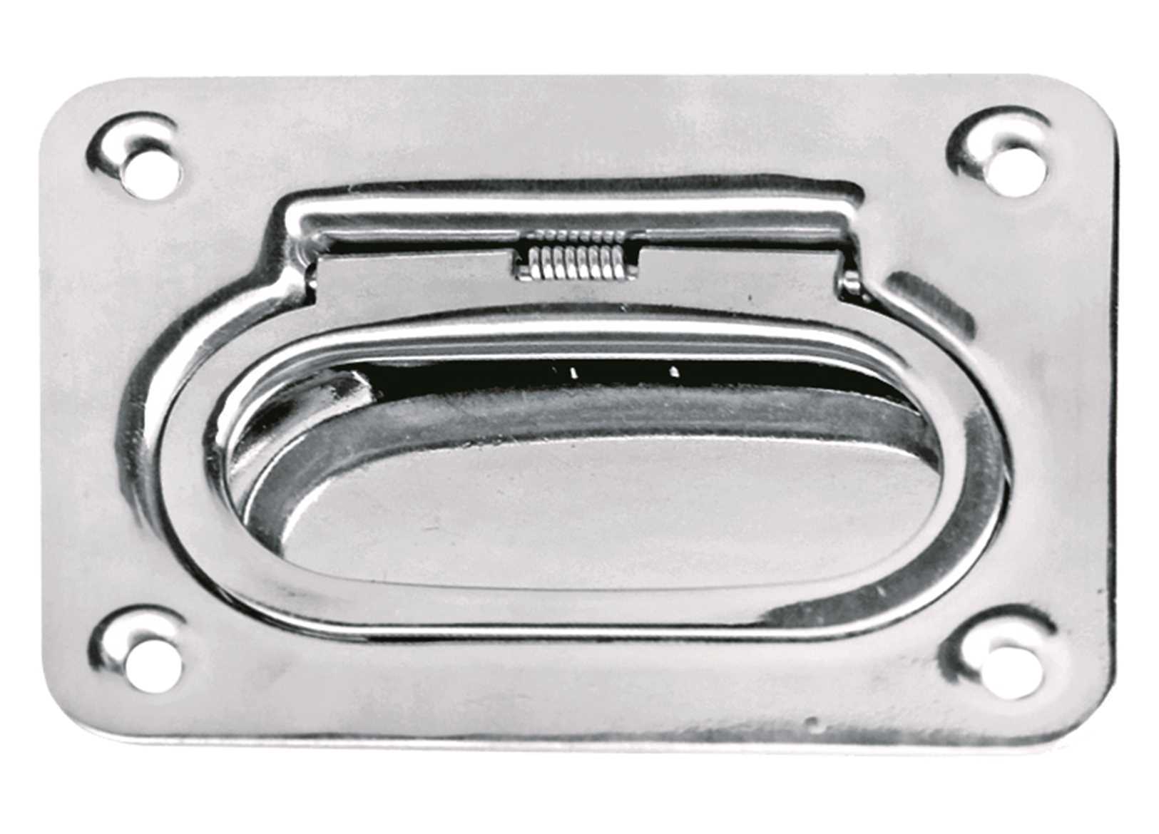 Image Stainless Steel Flush Mount Lifting Handle 57x76mm