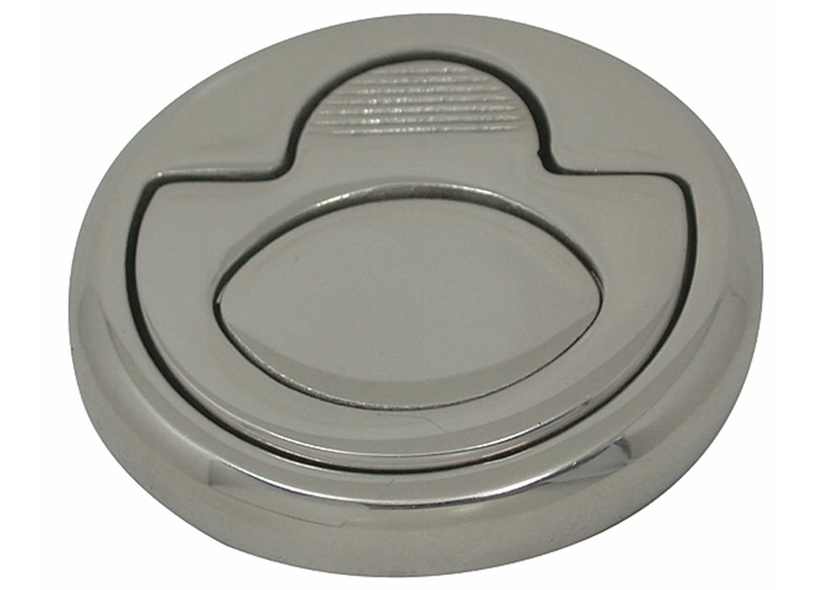 Image Maniglia a Incasso Tonda a Filo &Oslash;50mm Acciaio Inox