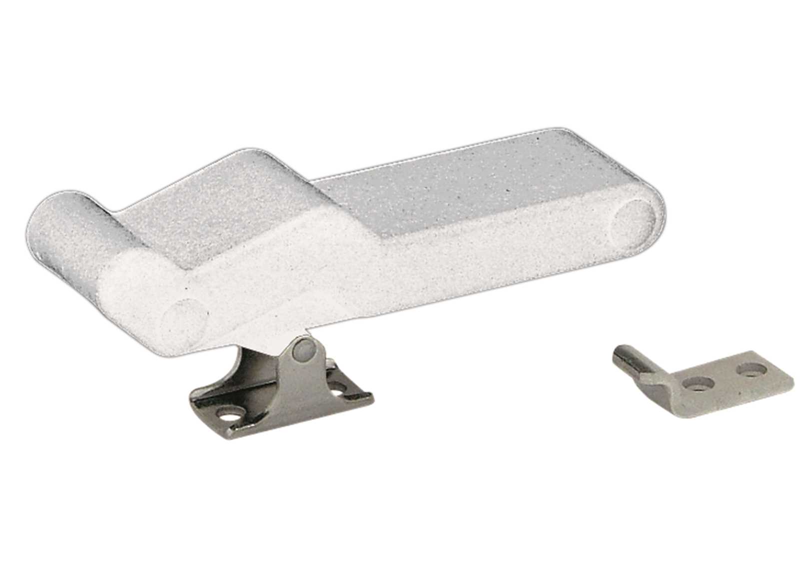 White Elastomer Stainless Steel Soft Hatch Latch 105mm-img0343016_.jpg