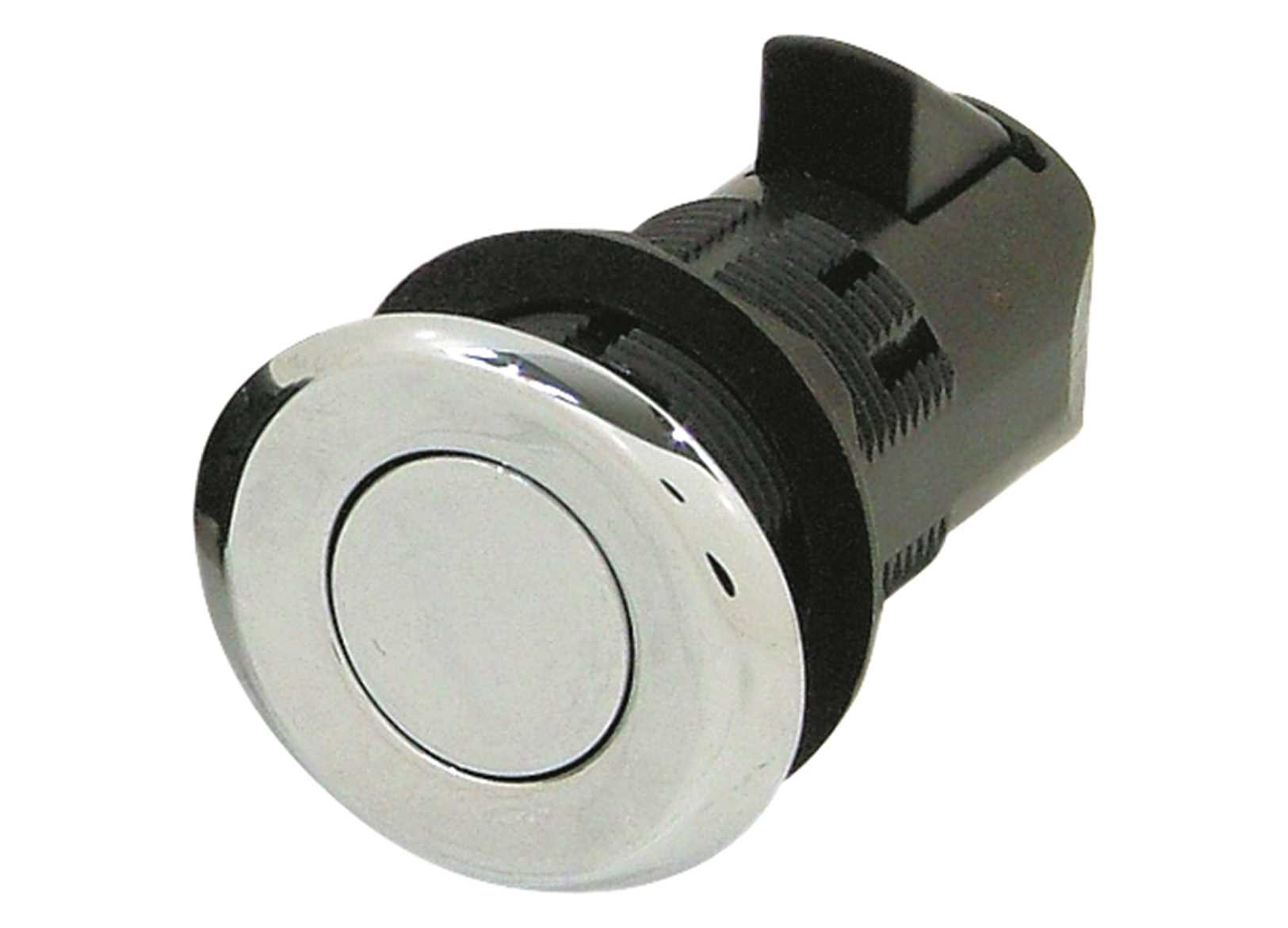 Image Chiusura a Spinta Southco Point-r &Oslash;25mm in Nylon e Ottone Cromato