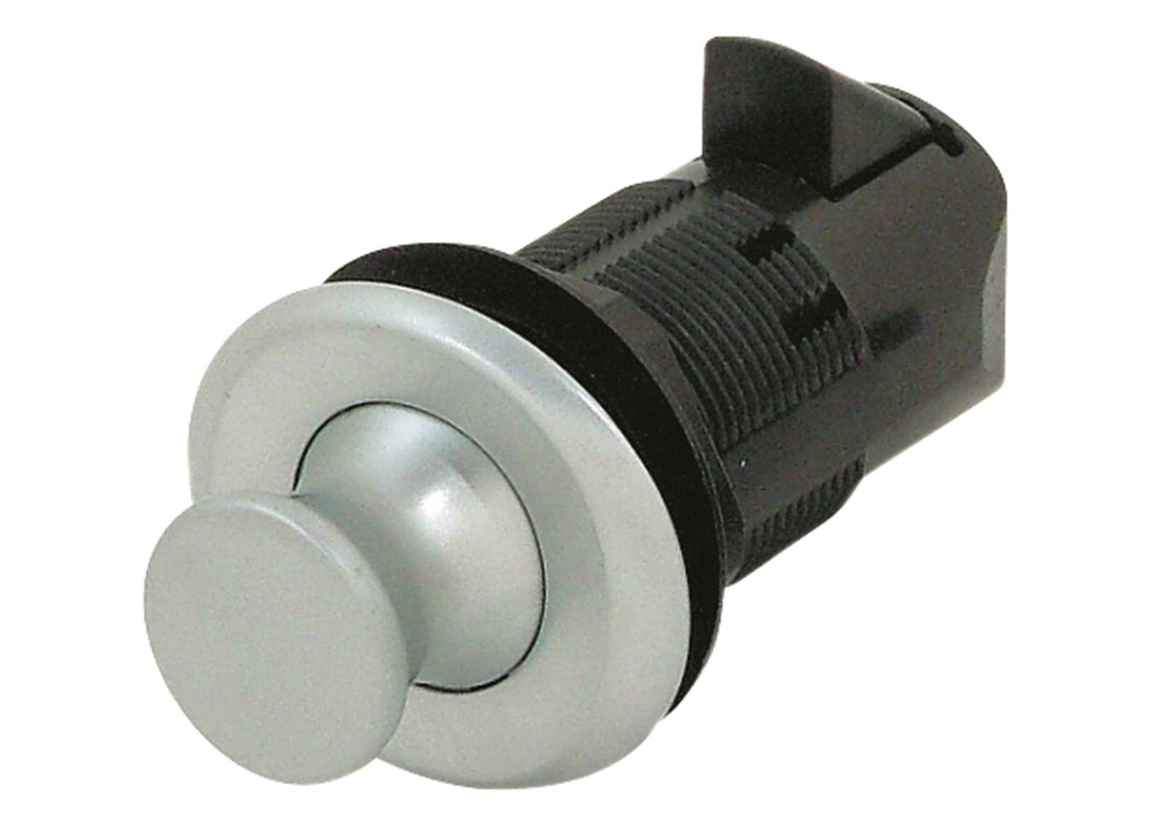 Image Chiusura a Spinta Southco Point-r &Oslash;25mm in Nylon e Ottone Satinato