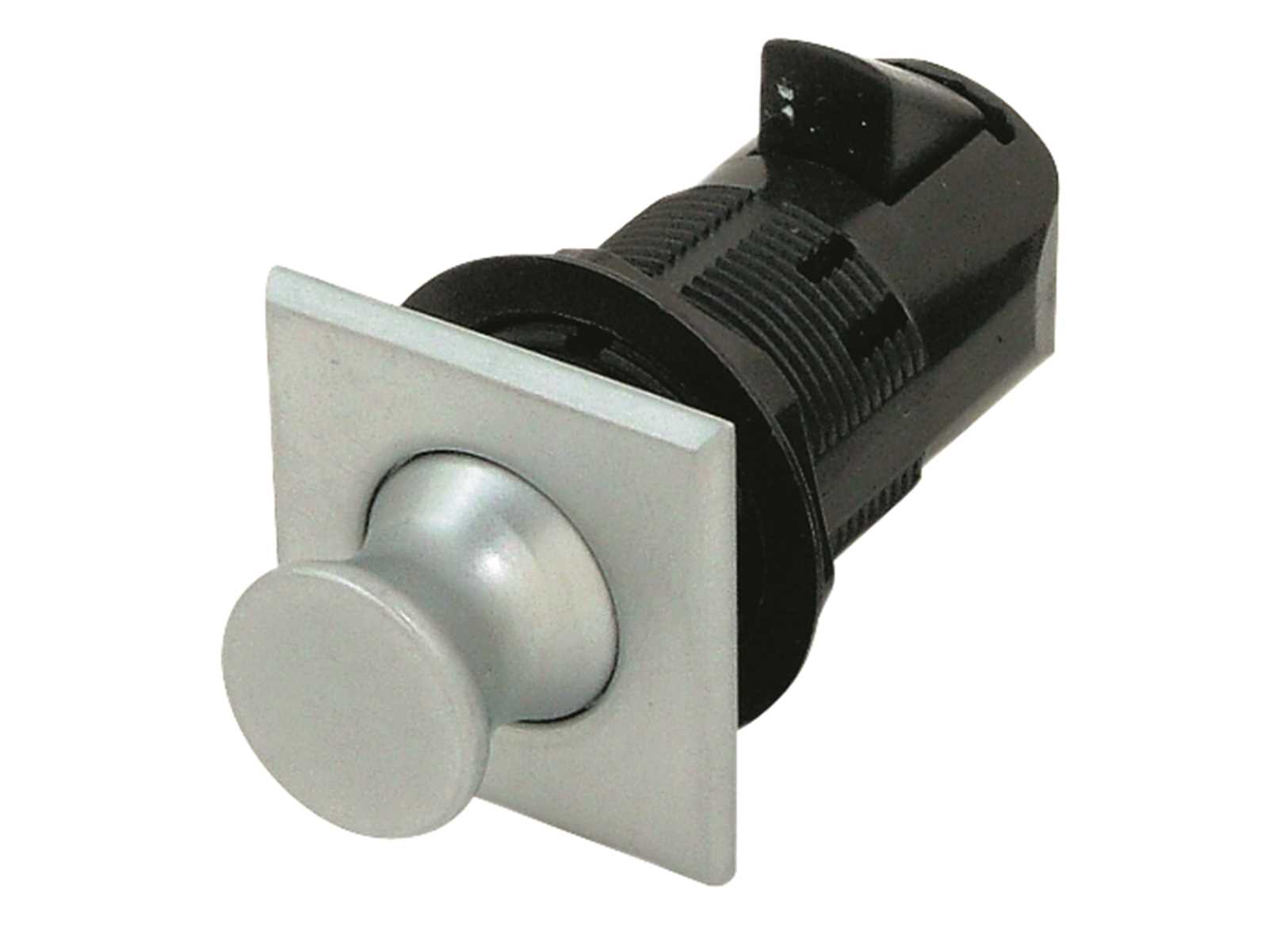 Image Chiusura a Spinta Southco Point-q &Oslash;25mm in Nylon e Ottone Satinato