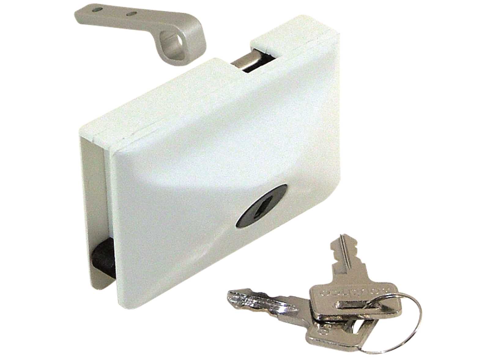 Image Serratura Mobella Bianca Hs per Porte a Scorrimento Orizzontale