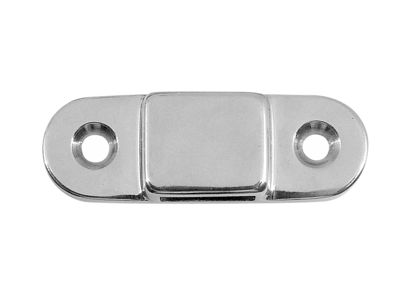 Image Piastra per Gancio Scaletta in Ottone Cromato