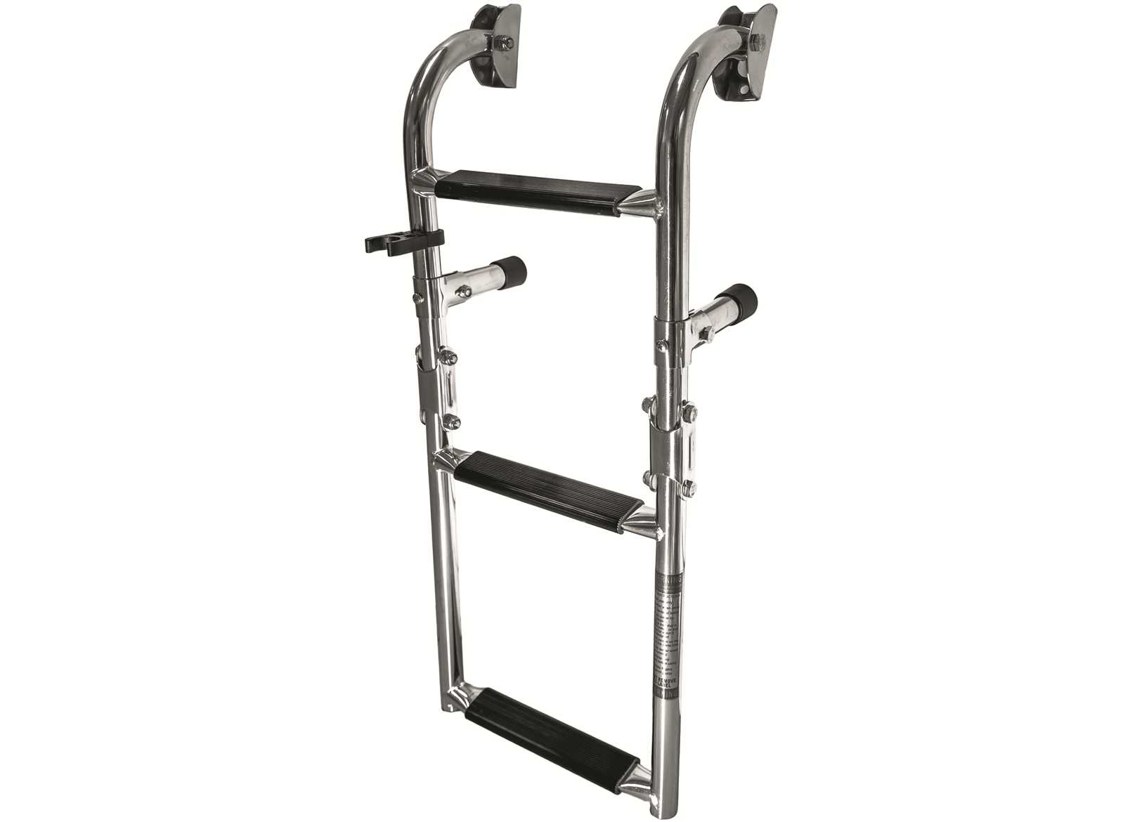 Image Transom Folding Ladder 3 Steps Stainless Steel 316