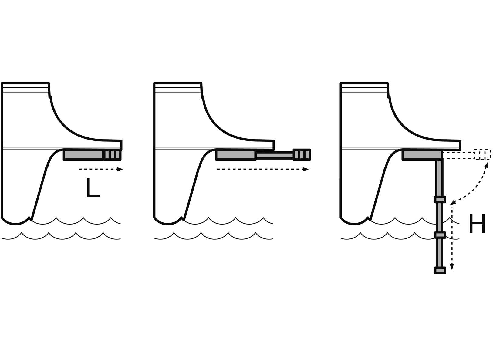 Scaletta Estraibile Stretta a 3 Gradini Acciaio Inox 316-img0505313_1.jpg