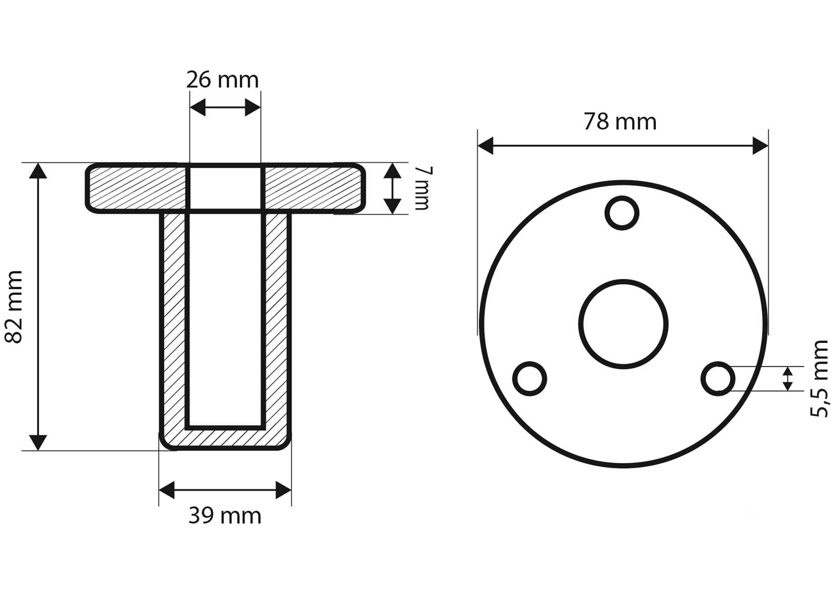 Boccola a Incasso Ø25mm in Alluminio Laccato-img0607501_2.jpg