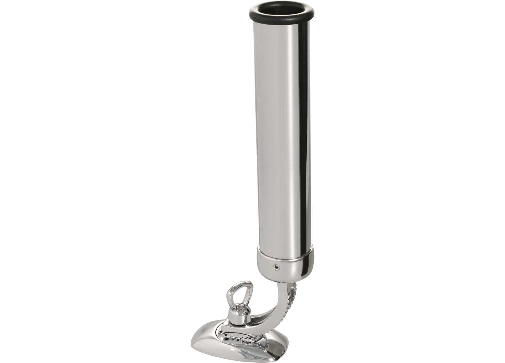 Image Adjustable Rod Holder D40 Mm Chromed Brass Shaped Base