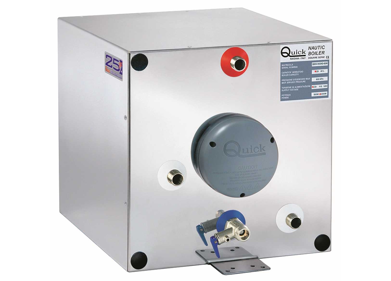 Image Scaldabagno Quick Nautic Boiler Bx 40L 1200W