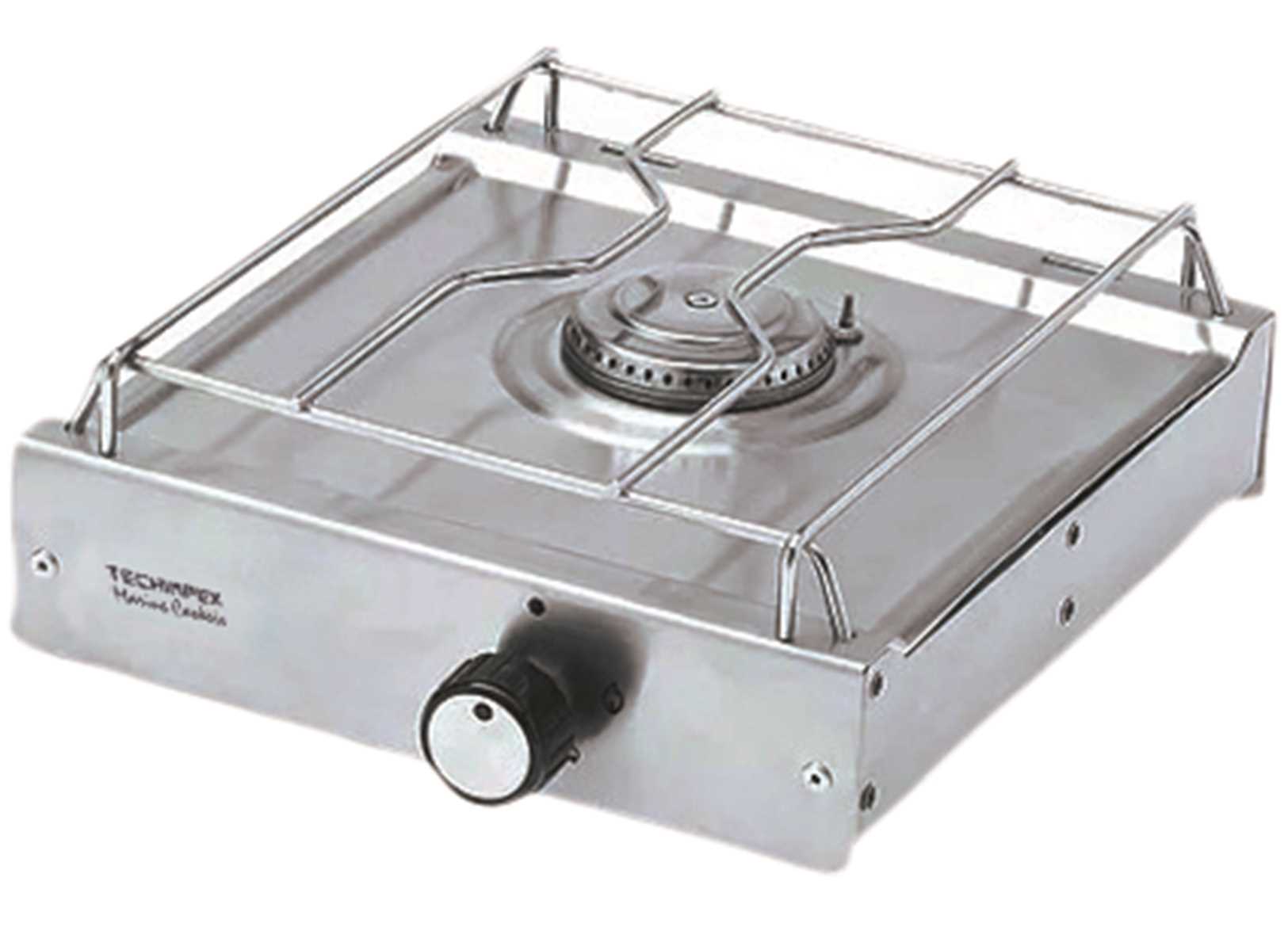 Image Fornello a Gas 1 Fuoco Techimpex Capri Inox 18/8