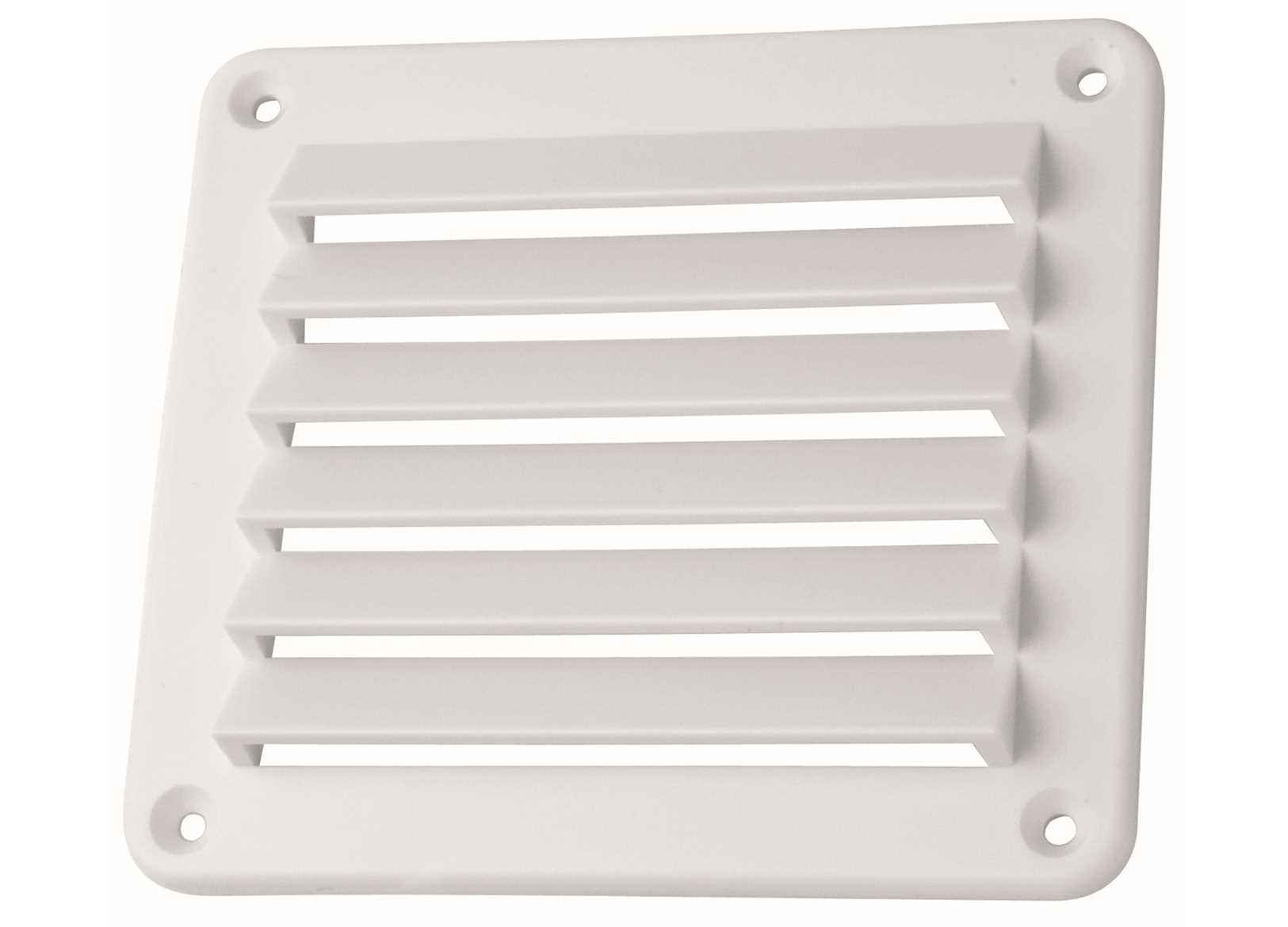 Image Presa D'aria 140x124mm in Plastica Bianca