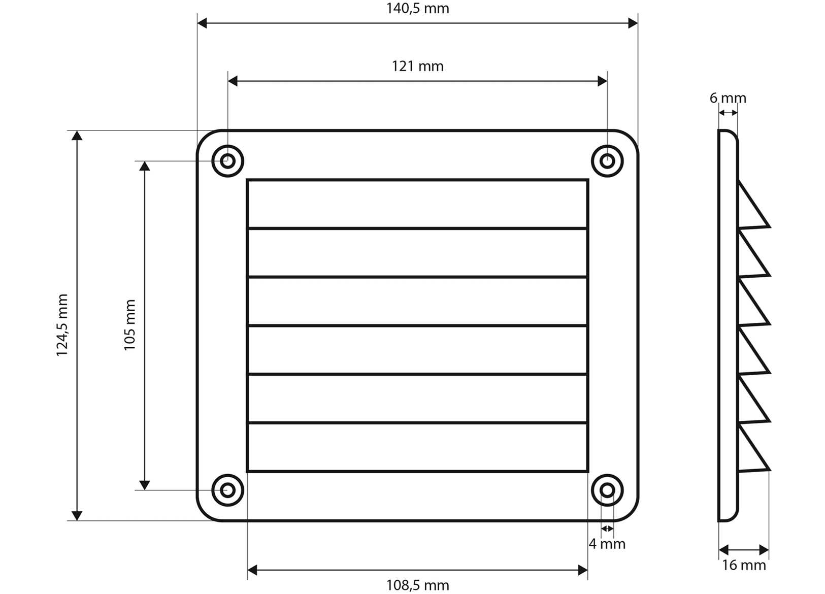 Presa D'aria 140x124mm in Plastica Bianca-img1701009_.jpg