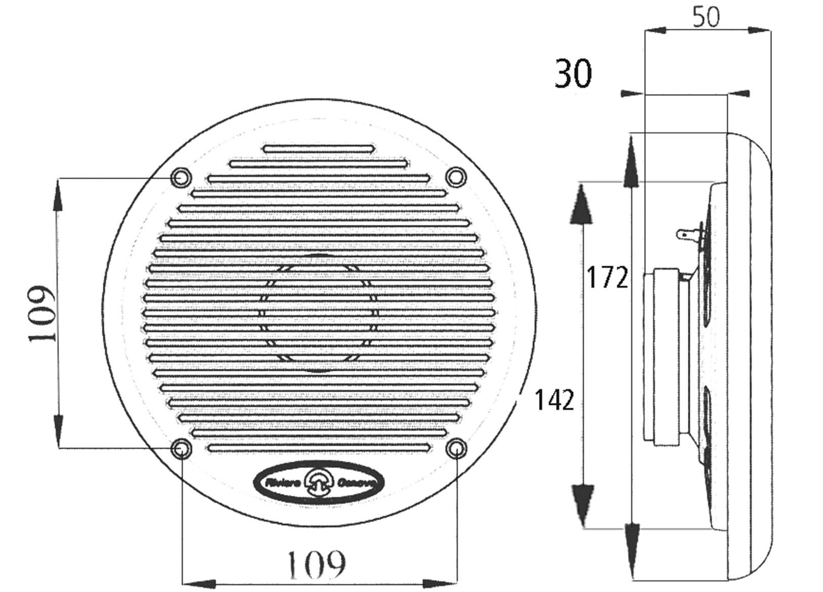 Altoparlanti Riviera Sottili 80W Carbon-img1913568_2.jpg