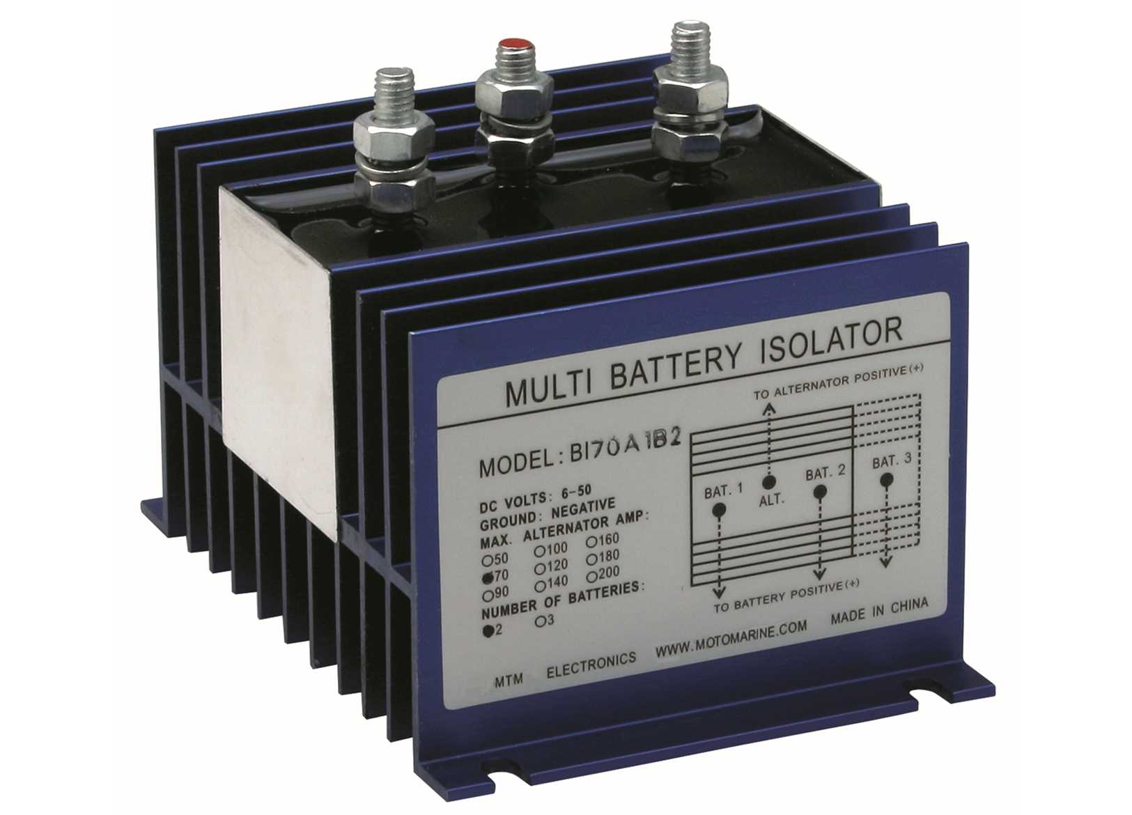 Image MTM Battery Separator 70A 2 Uscite