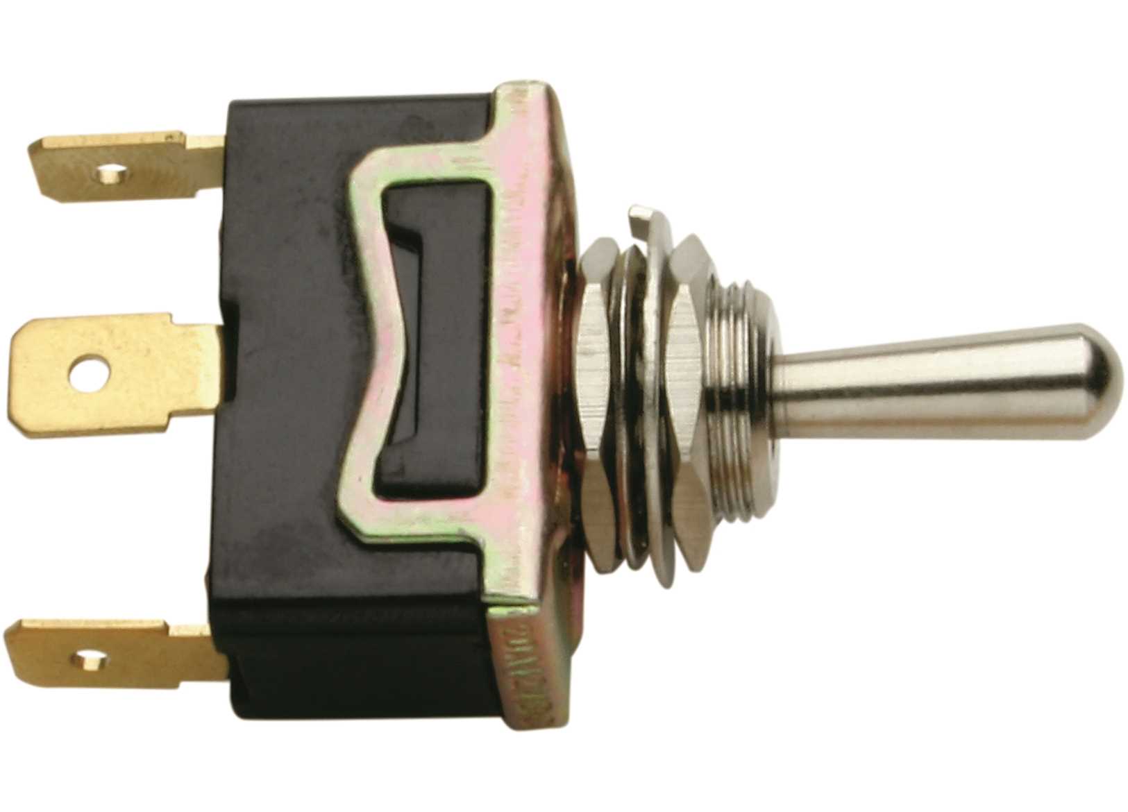 Image Interruttore a Levetta (on)-off-(on) 20A 3 Terminali