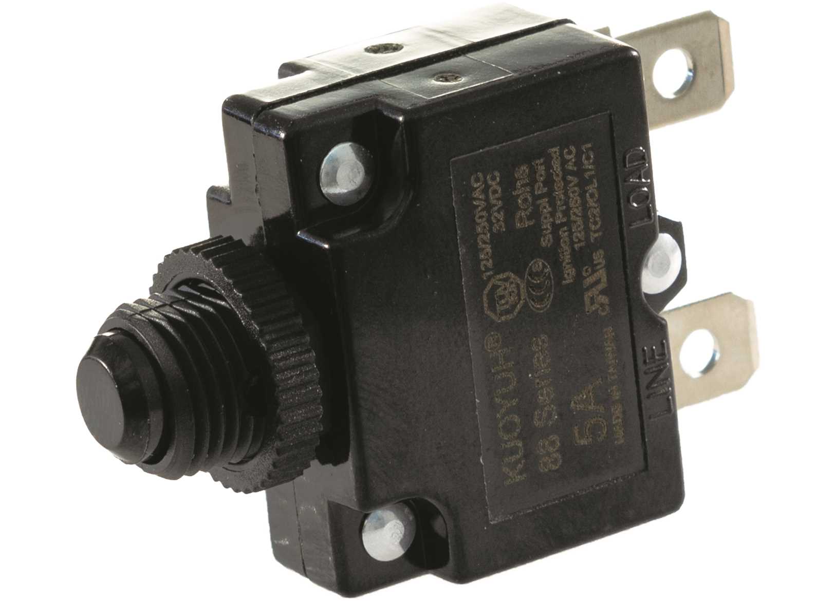 Image Interruttore Magnetotermico Reinseribile 15A