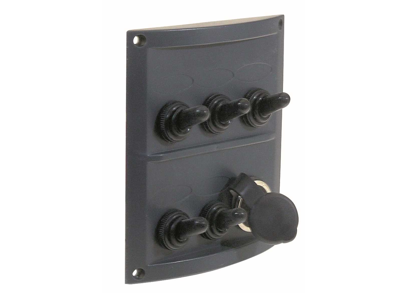 Image Pannello Con Interruttori a Leva 5+1 Posizioni 125x110mm