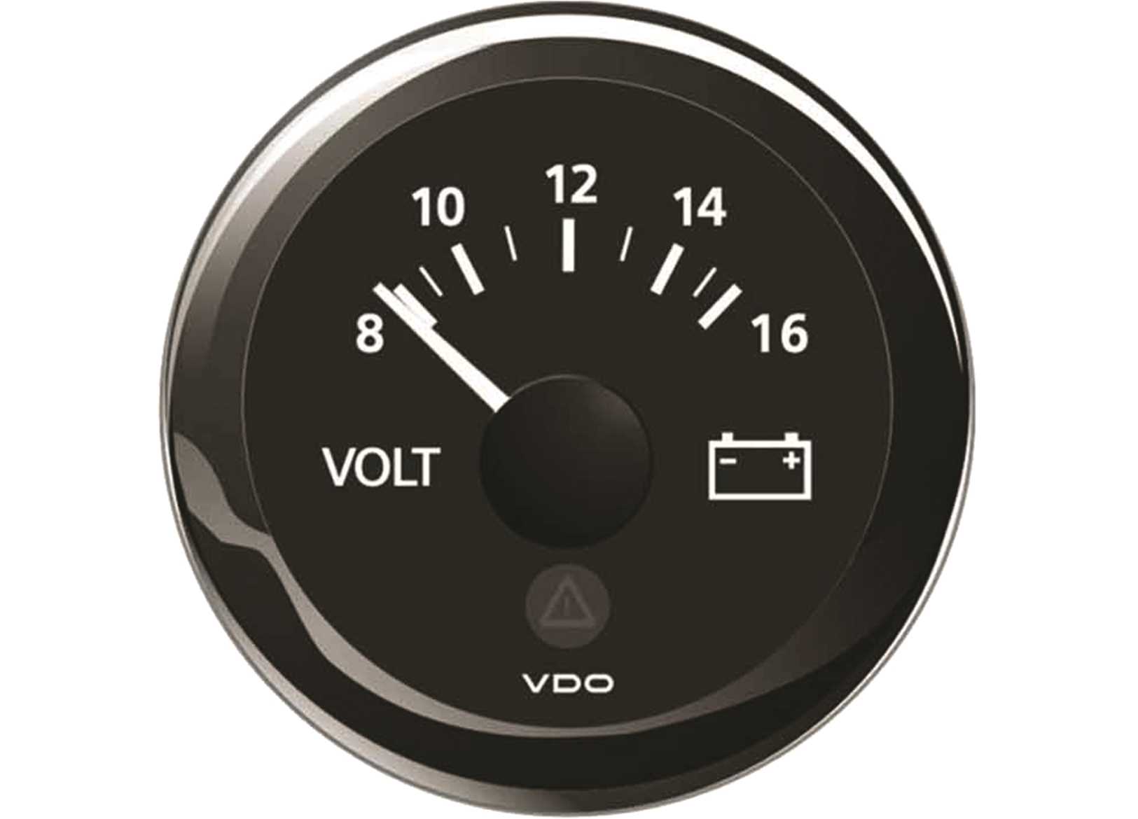 Image Voltmetro 8-16V Vdo Black