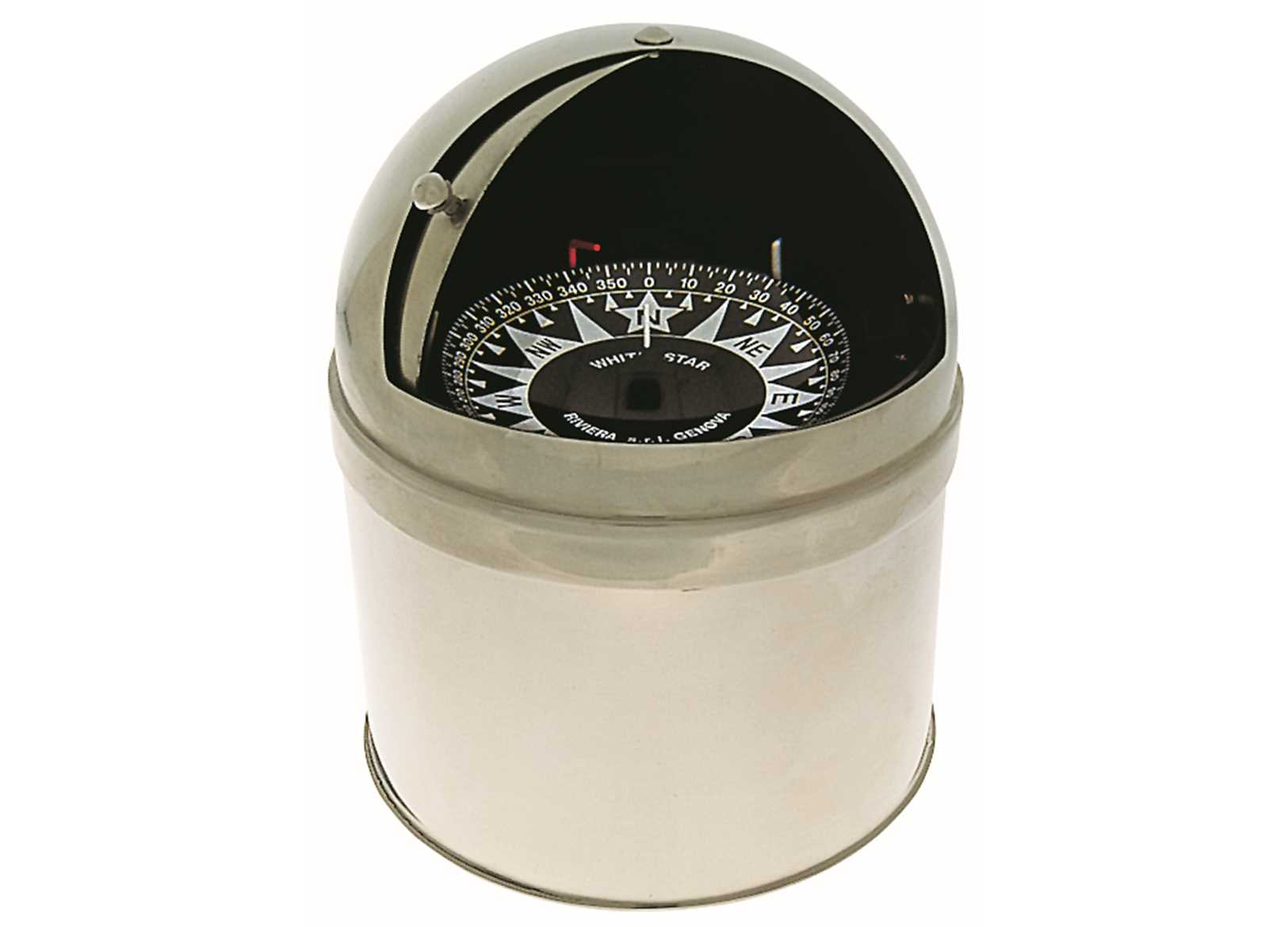 Image Bussola Riviera White Star BW6 Inox