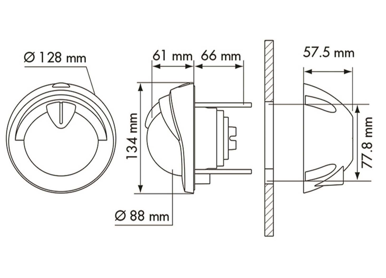 Bussola Verticale Plastimo Mini Contest Nera-img2521001_2.jpg