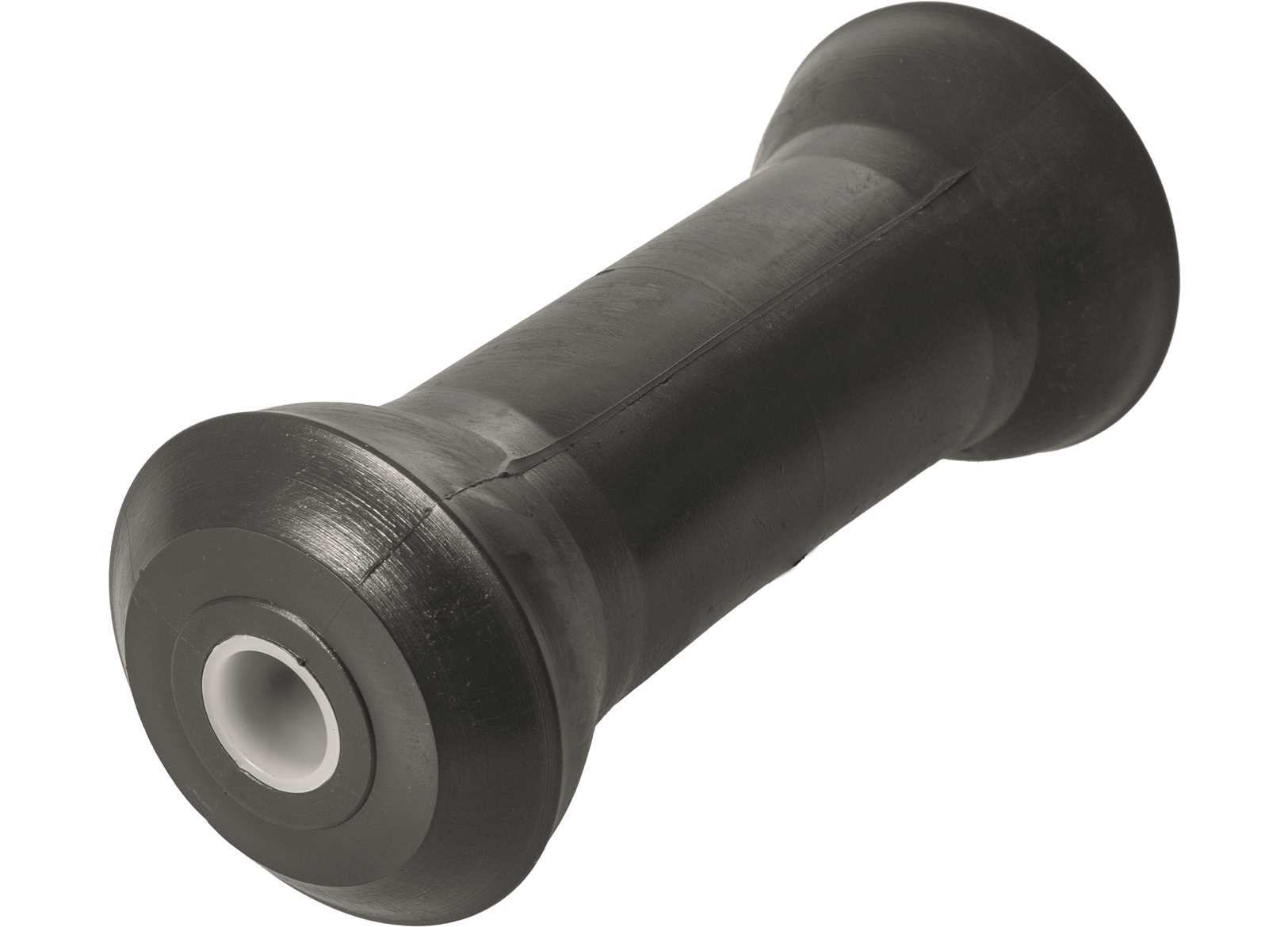 Image Rullo Centrale in Gomma per Carrelli 215x80mm Foro &Oslash;20mm