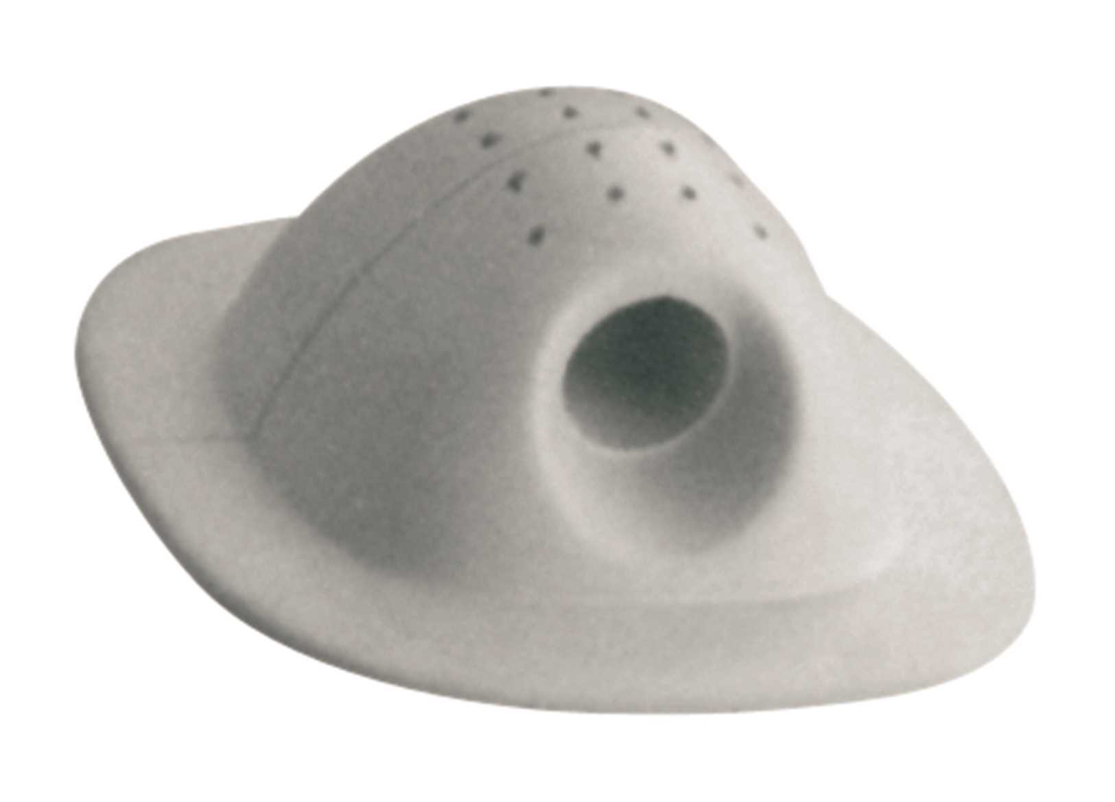 Image Piastra Passacorda in Gomma Grigia