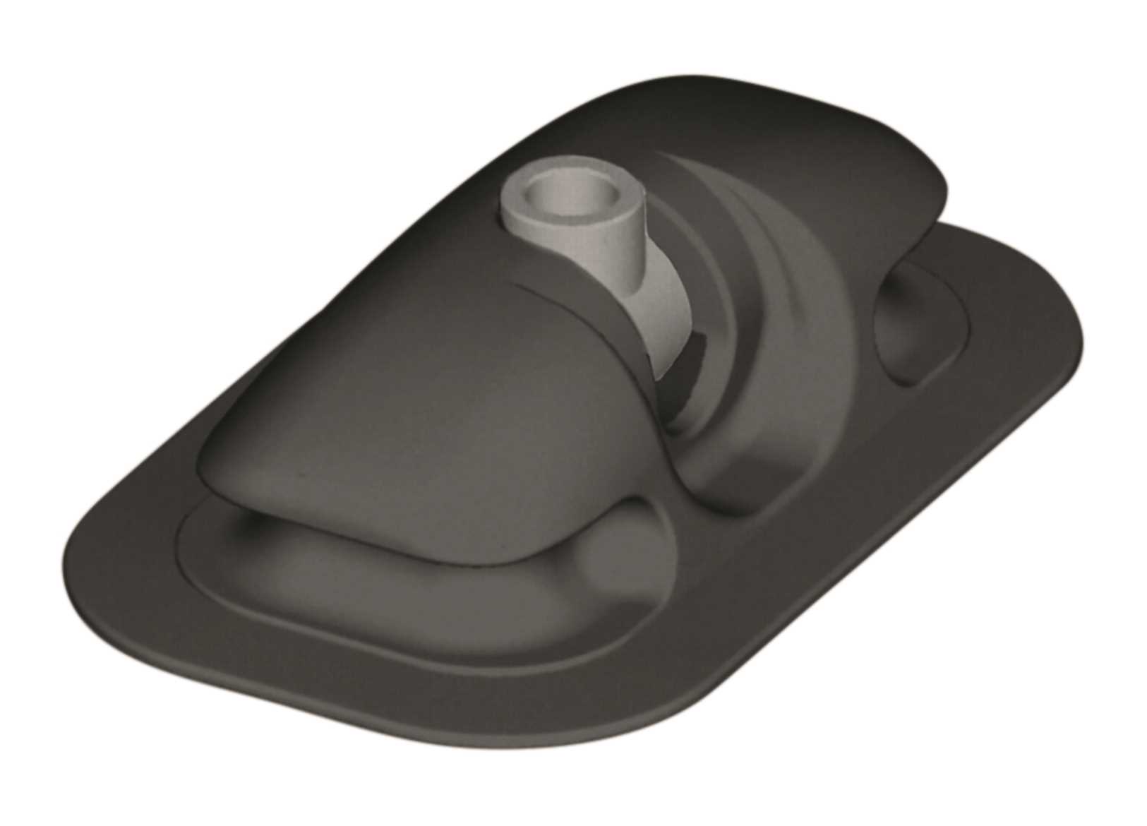 Image Black Rubber Folding Rowlock Pin Patch