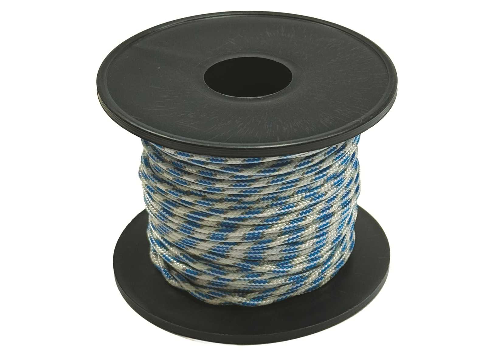 Image Bobinetta di Treccia Blu in Poliestere &Oslash;3mm 15m