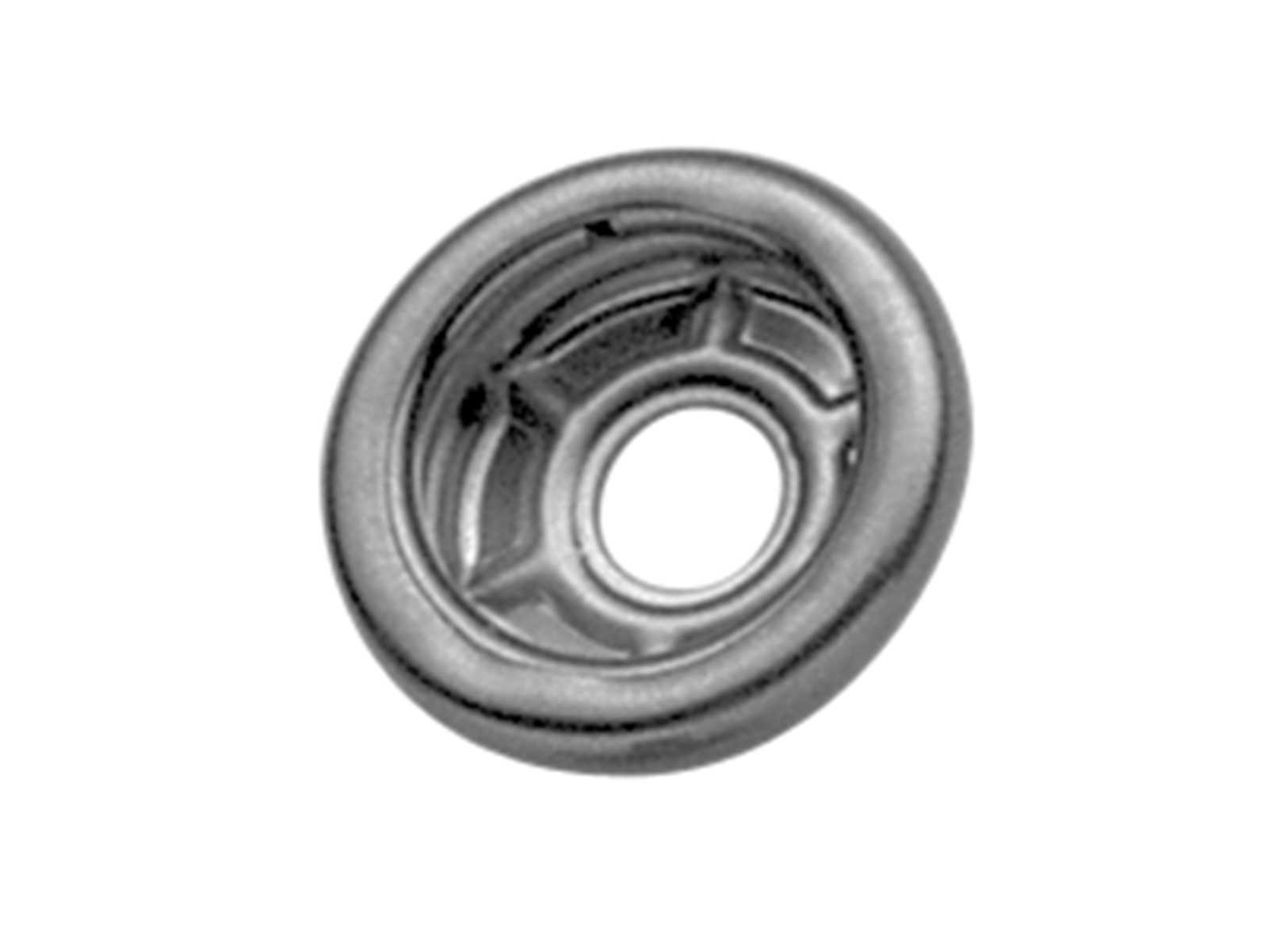 Image Base Bottone in Ottone Cromato Cf 1000PZ