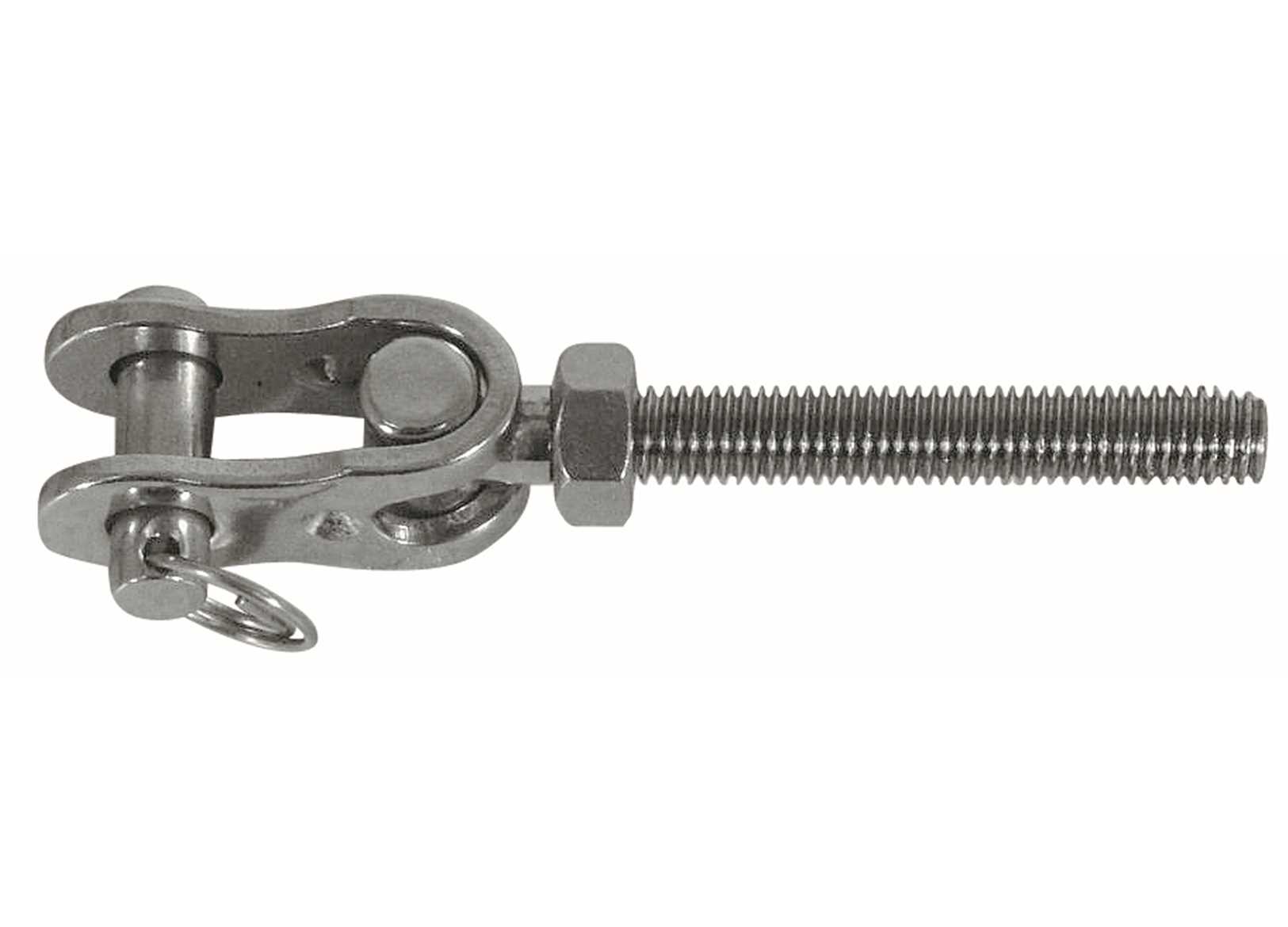 Image Swivel Left Fork Terminal M8 Stainless Steel 316