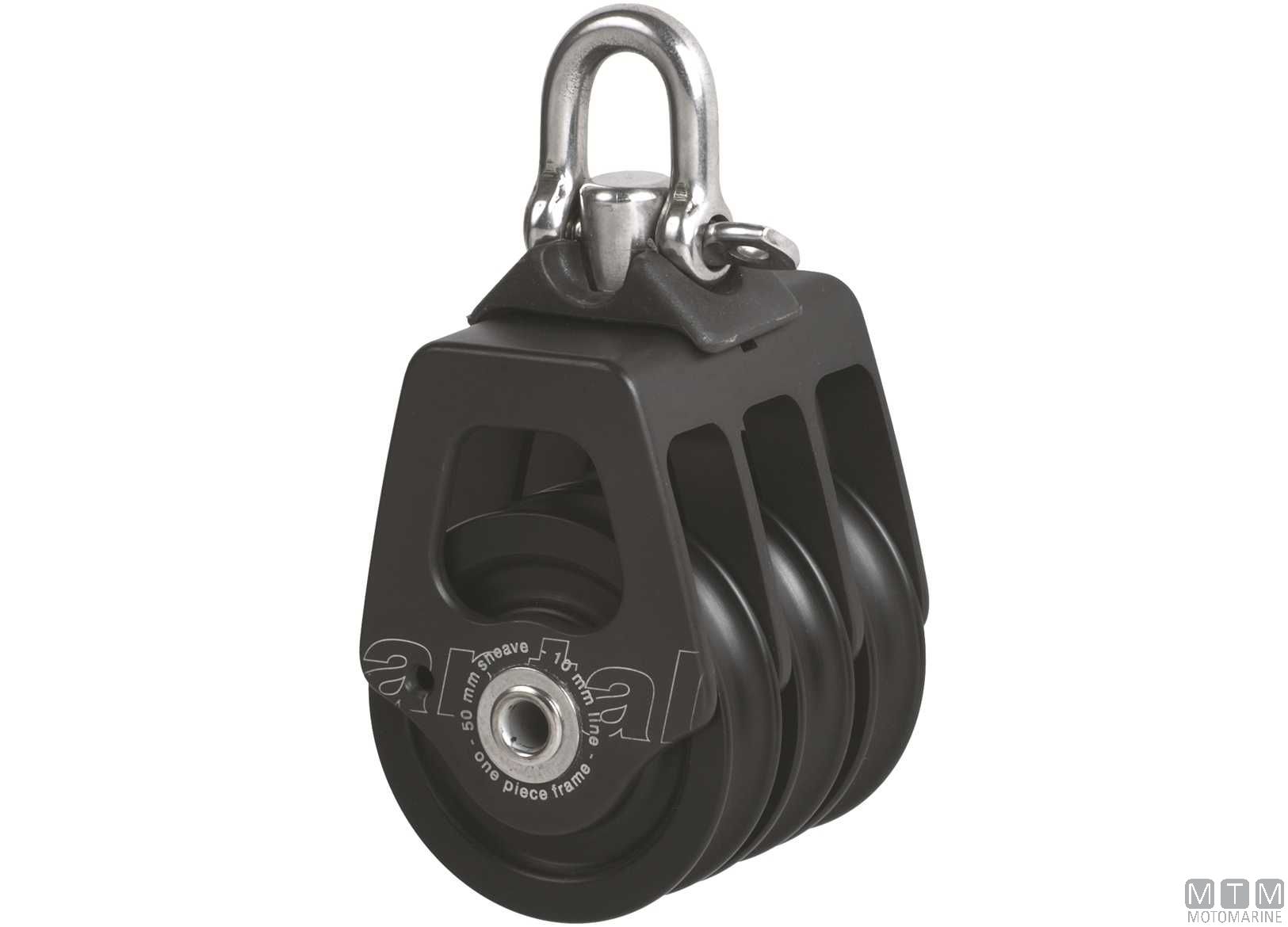 Image Bozzello Triplo Antal Puleggia &Oslash;50mm