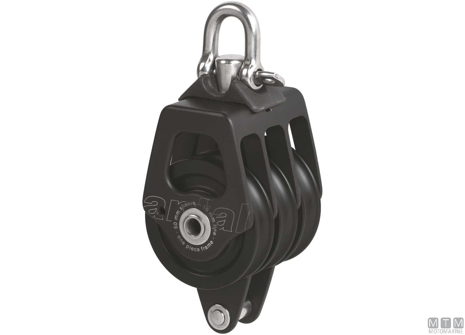 Image Bozzello Triplo Antal con Arricavo Puleggia &Oslash;50mm