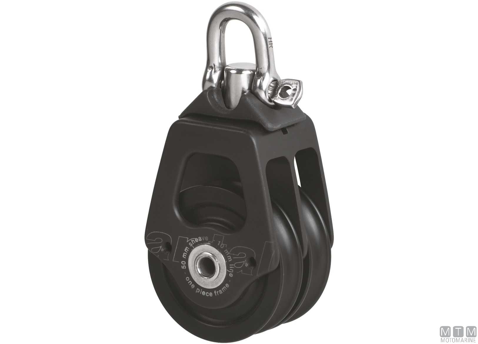 Image Bozzello Doppio Antal con Strozzascotte Puleggia &Oslash;50mm