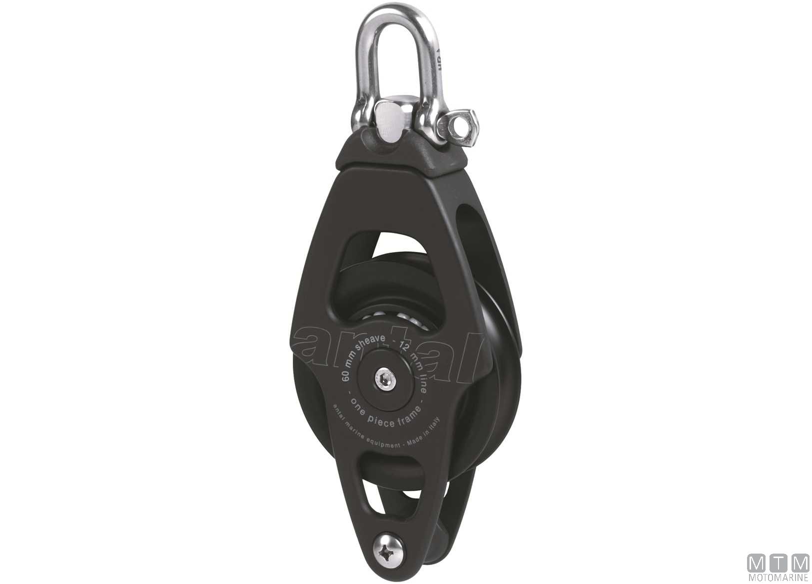 Image Bozzello Singolo Antal con Arricavo Puleggia &Oslash;60mm