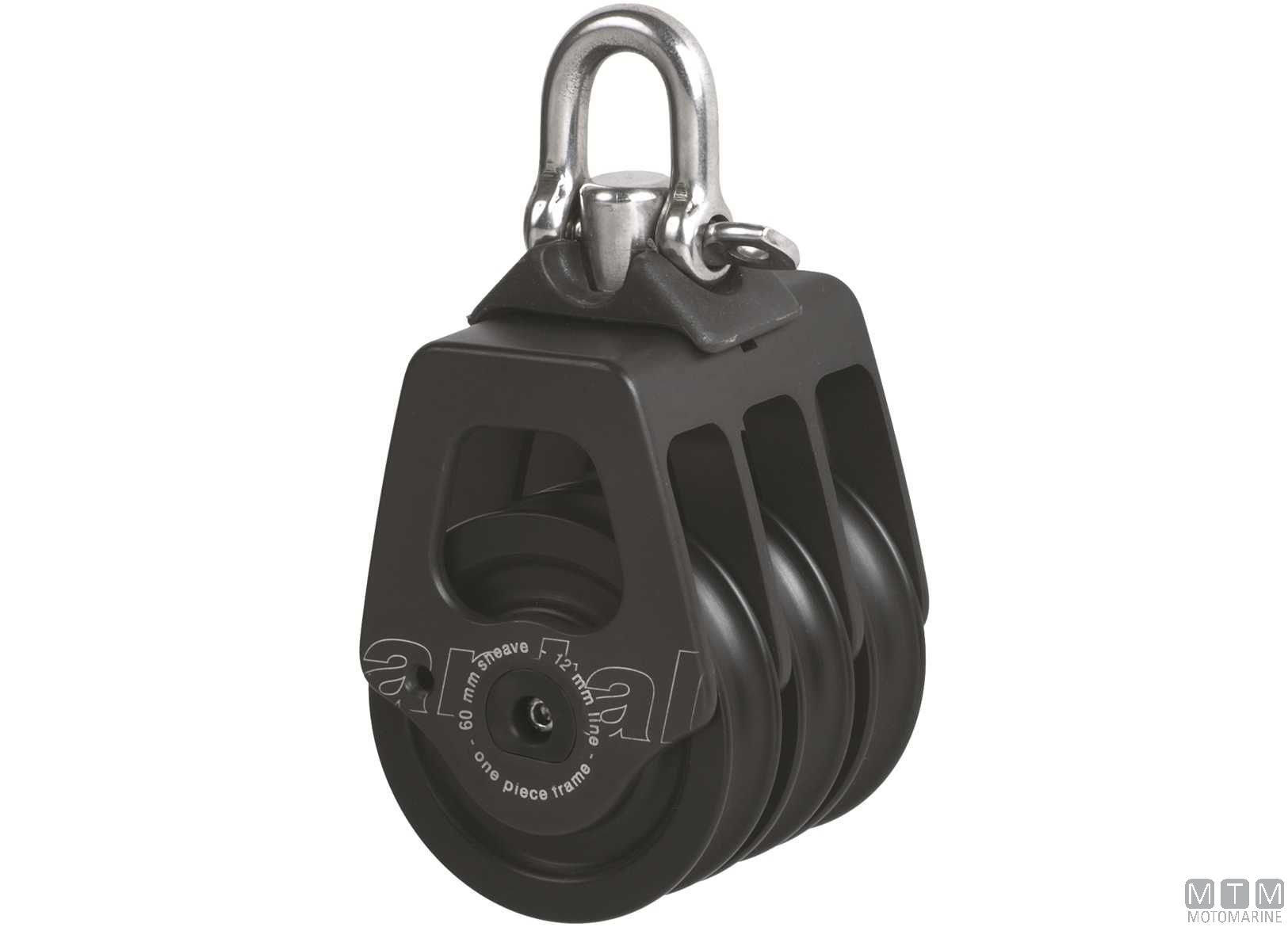 Image Bozzello Triplo Antal Puleggia &Oslash;60mm