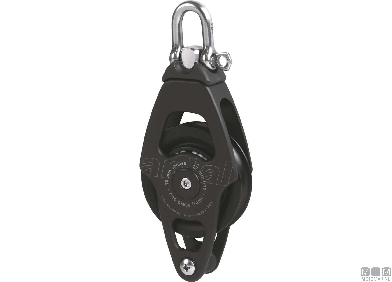 Image Bozzello Singolo Antal con Arricavo Puleggia &Oslash;70mm