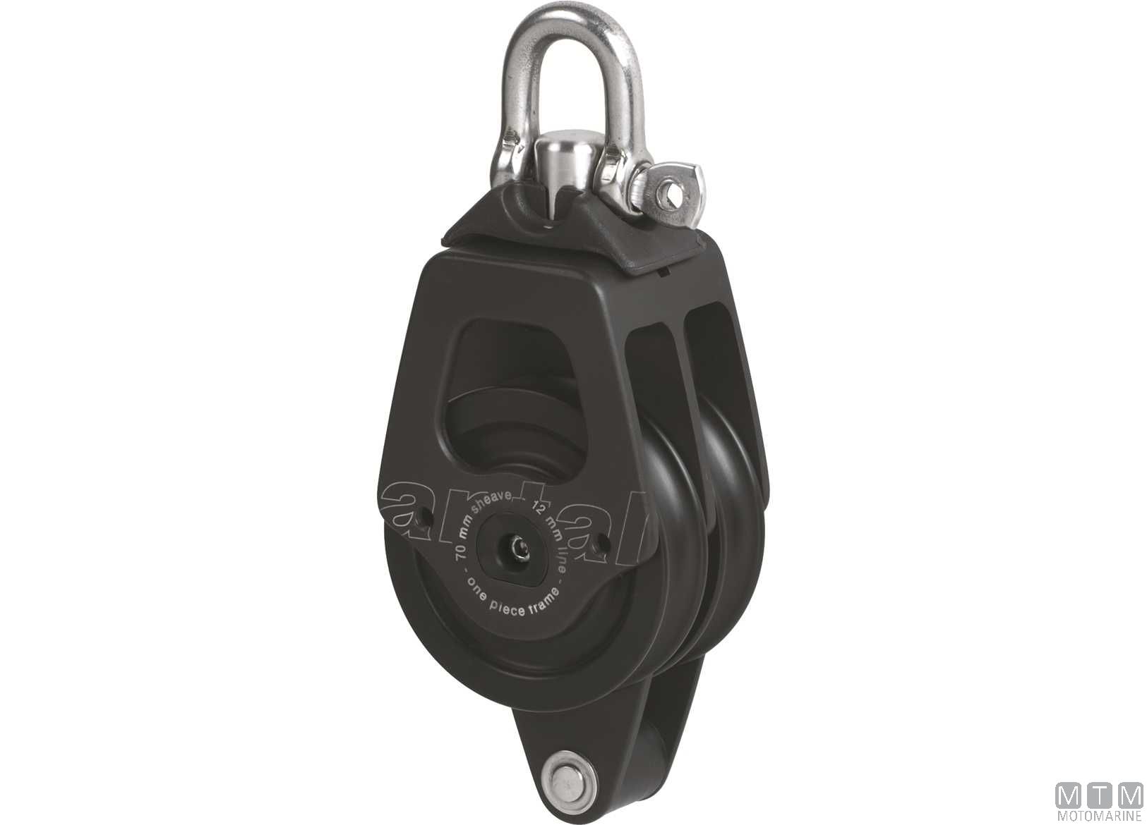 Image Bozzello Doppio Antal con Arricavo Puleggia &Oslash;70mm