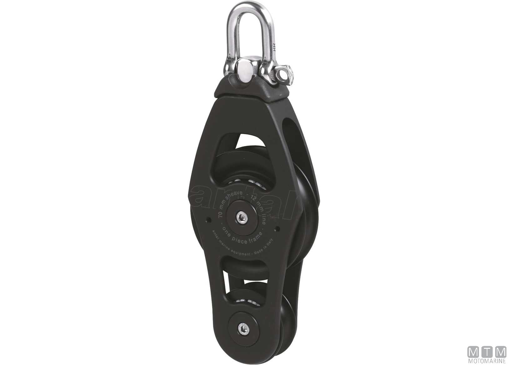 Image Bozzello Violino Antal con Strozzascotte Puleggia &Oslash;70mm