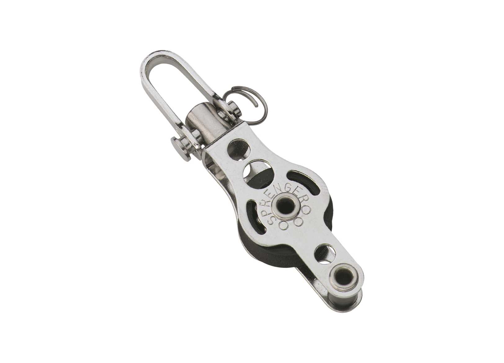 Image Bozzello Singolo Girevole Arricavo Hs Puleggia su Sfere &Oslash;19mm