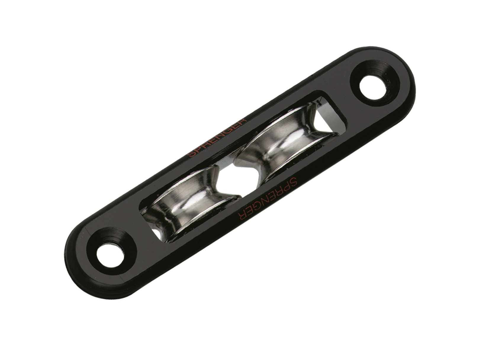 Image Bozzello Doppio a Incasso Hs Inox Puleggia su Sfere &Oslash;19mm