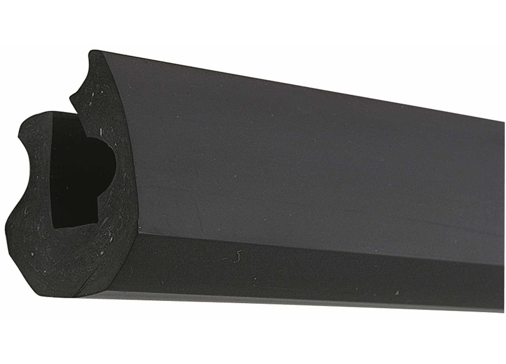 Image Bottazzo Profilo Parabordo Tipo ECO2 Nero h25mm l24m