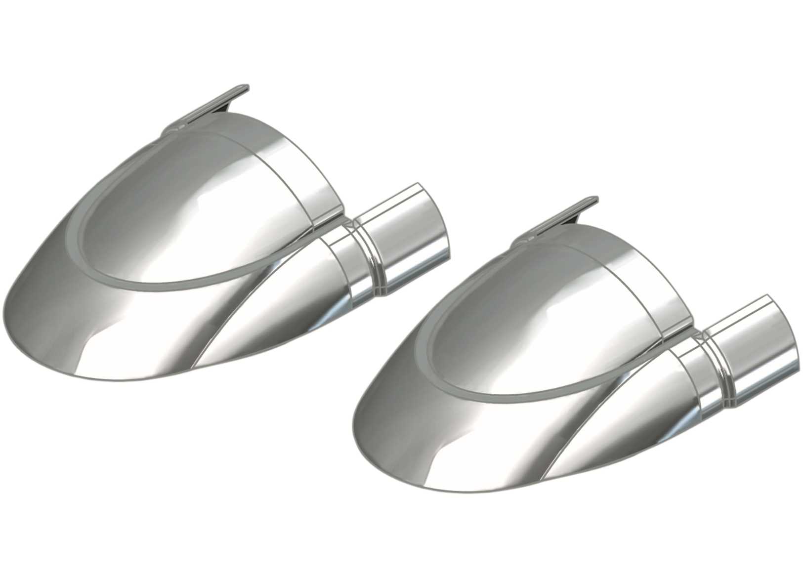 Image Coppia Terminali per Profili Sphaera h50mm Acciaio Inox