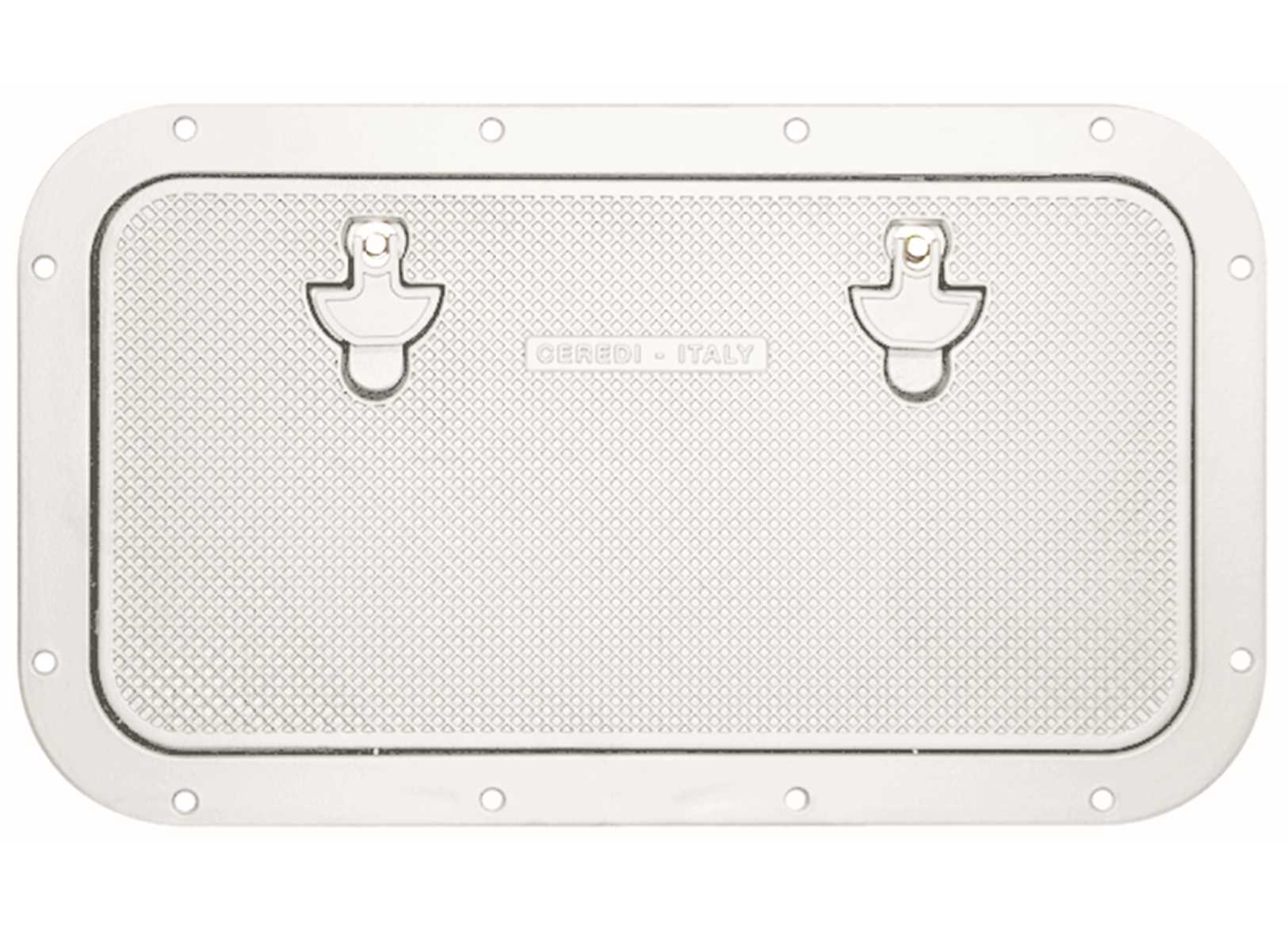 Image Portello Long Bianco in Alluminio Anodizzato