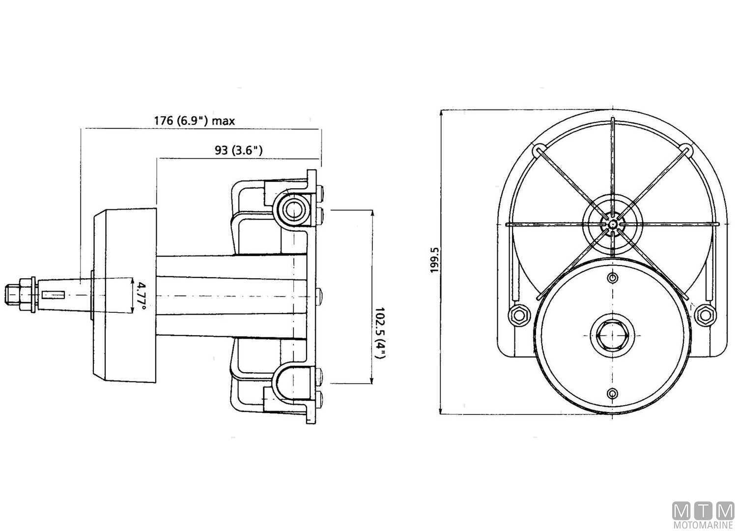Scatola Timoneria Monocavo Ultraflex T85W-img4630086_3.jpg