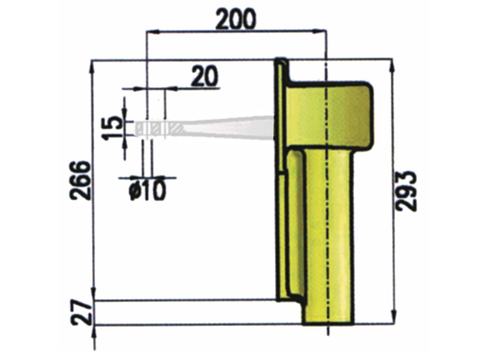 Testa Astuccio Timone Piastra Piana in Bronzo-img4701005_2.jpg