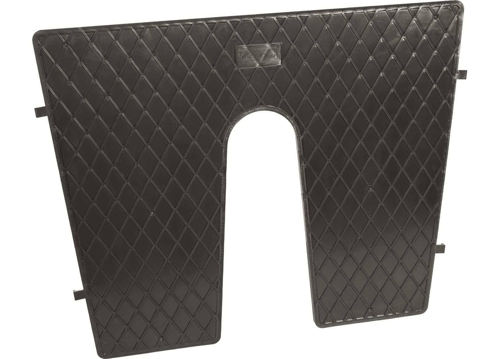 Image Piastra Salvapoppa 450x360mm in Plastica Nera