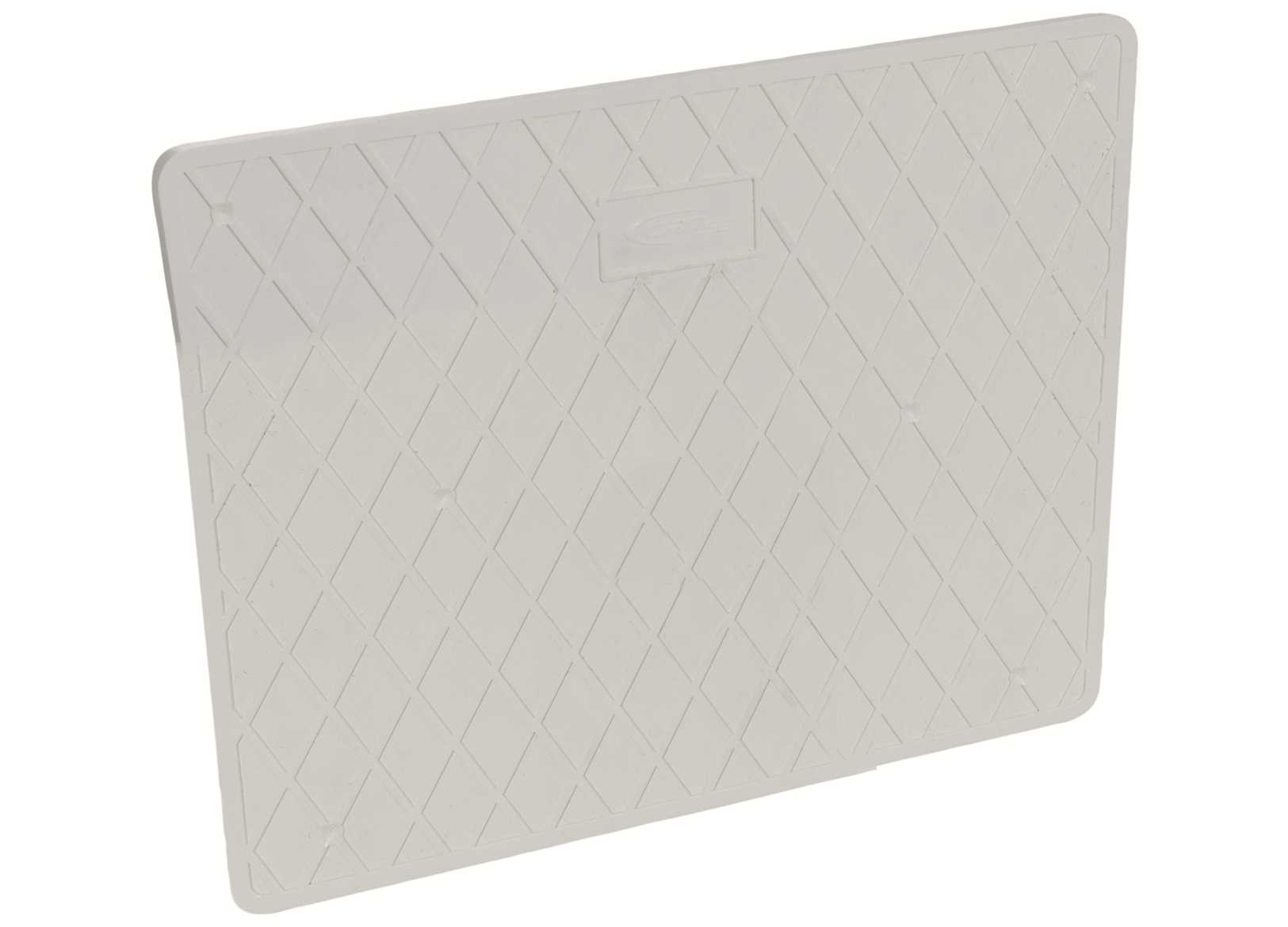 Image Piastra Salvapoppa 450x360mm in Plastica Bianca